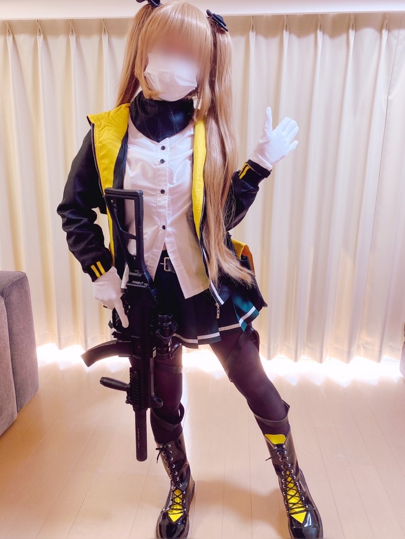 FC2-PPV-2830024 – [Beautiful big breasts] Otaku uncle who likes guns provides costumes!  – Dream come true with do*furo U*P9 tights tearing and sliding